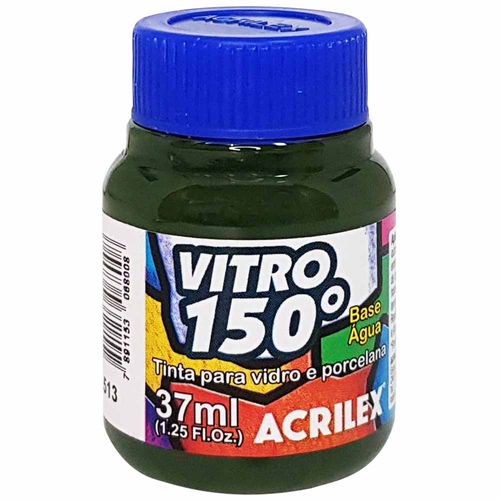 Tinta-Vitro-150°-37ml-513-Verde-Musgo-Acrilex