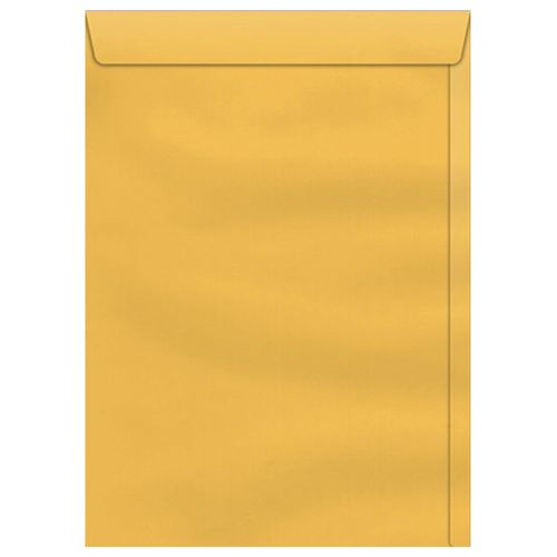 Envelope-Saco-240x340mm-Kraft-Ouro-Scrity-250-Unidades