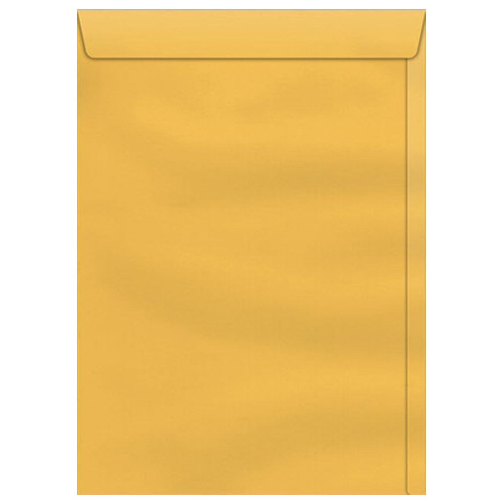Envelope-Saco-125x176mm-Kraft-Ouro-Scrity-250-Unidades