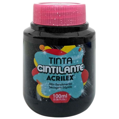 Tinta-PVA-Cintilante-100ml-520-Preto-Acrilex