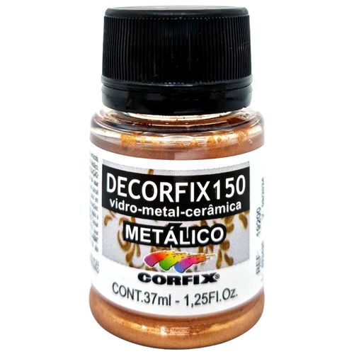 Tinta-Decorfix-150-Metalica-37ml-394-Cobre-Corfix