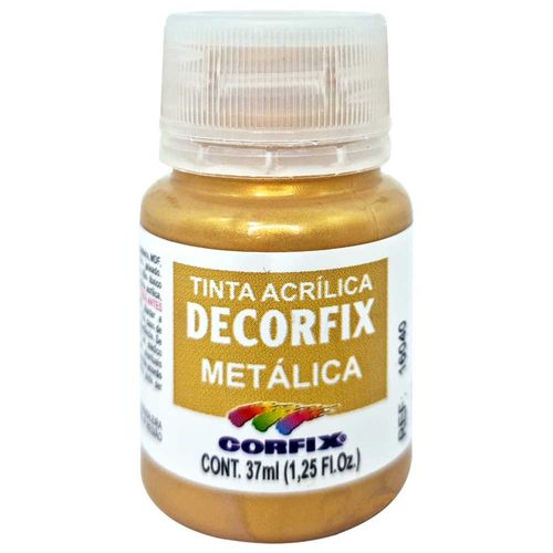 Tinta-Acrilica-Decorfix-Metalica-37ml-393-Ouro-Corfix