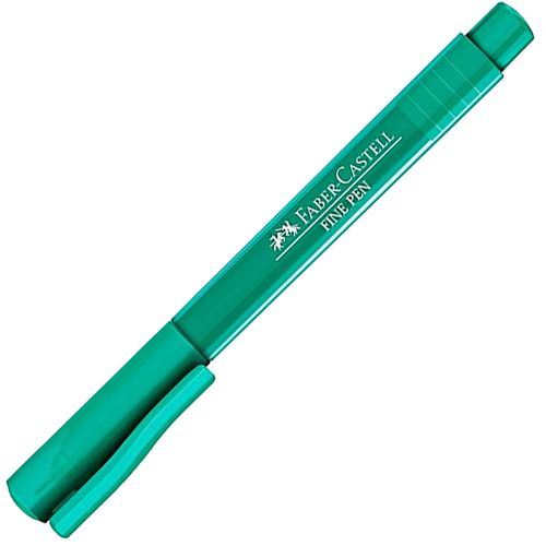 Caneta-Fine-Pen-0.4-Verde-Agua-Pastel-Faber-Castell