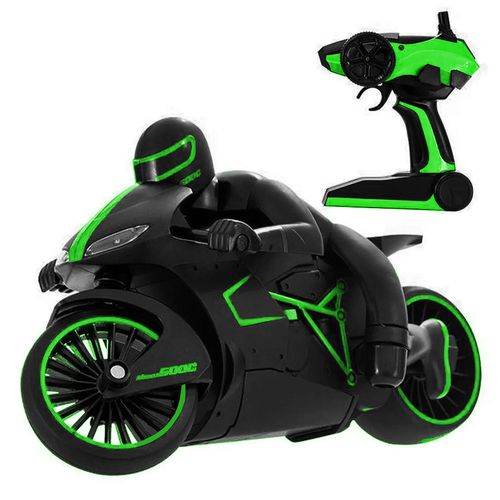 Moto-com-Controle-Remoto-Fast-GP-Verde-Art-Brink