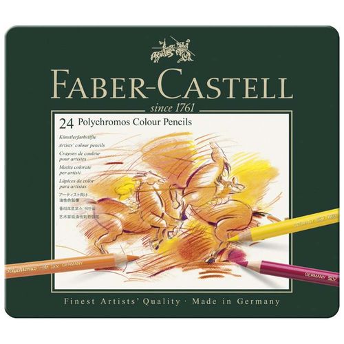 Lapis-de-Cor-24-Cores-Polychromos-Faber-Castell