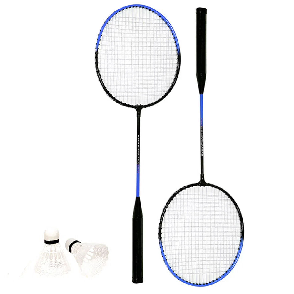 Kit-Badminton-Raquete-e-Peteca-Redstar