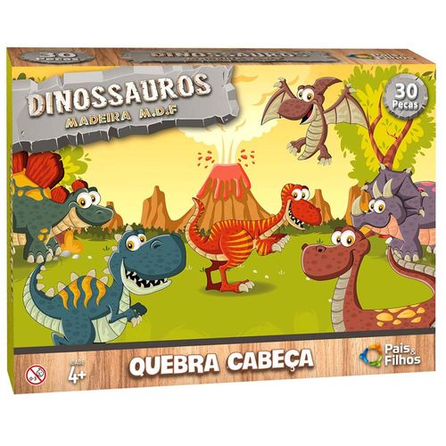 Quebra-Cabeca-Dinossauros-MDF-30-Pecas-Pais-e-Filhos
