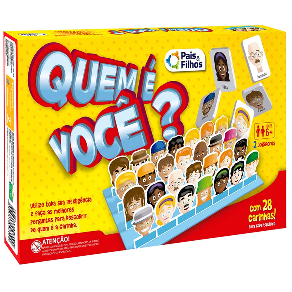 Jogo Quem é Você Pais E Filhos Costaatacado 7092