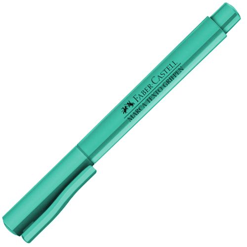 Caneta-Marca-Texto-Grifpen-Verde-Agua-Faber-Castell