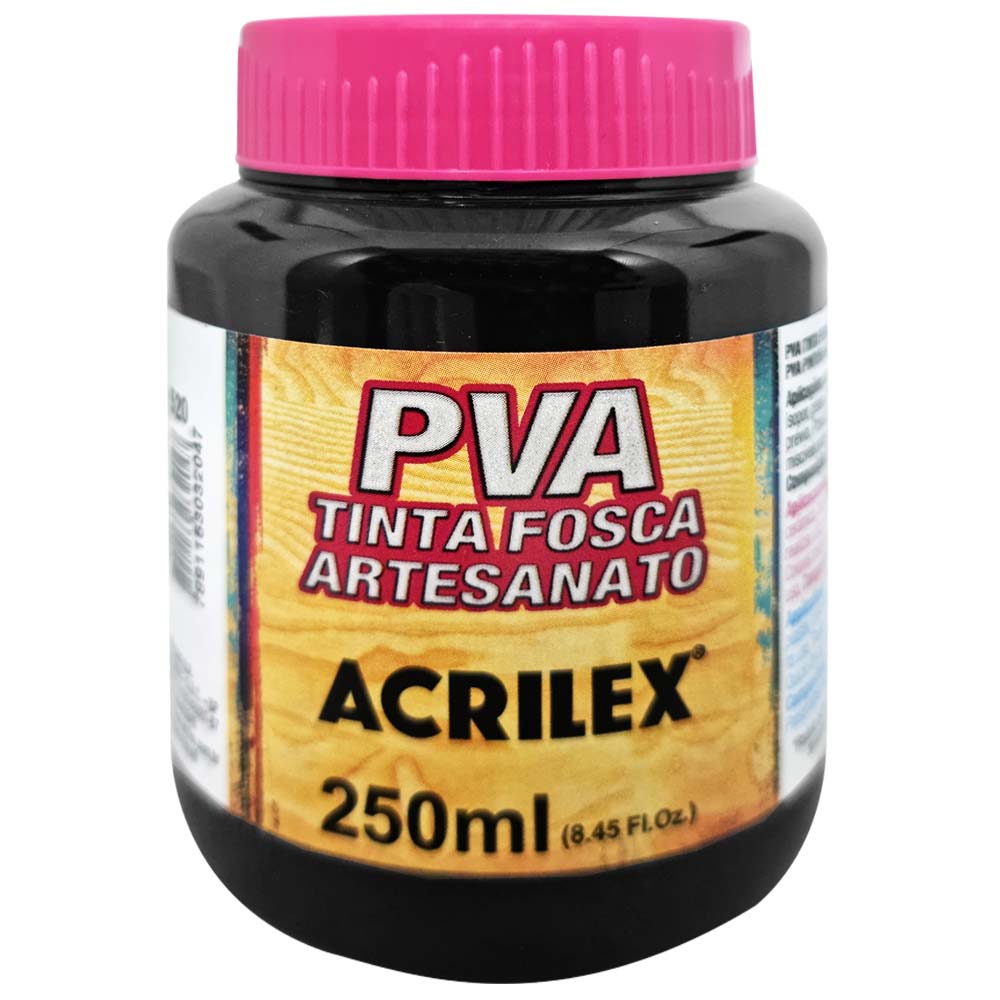 Tinta-PVA-Fosca-250ml-520-Preto-Acrilex