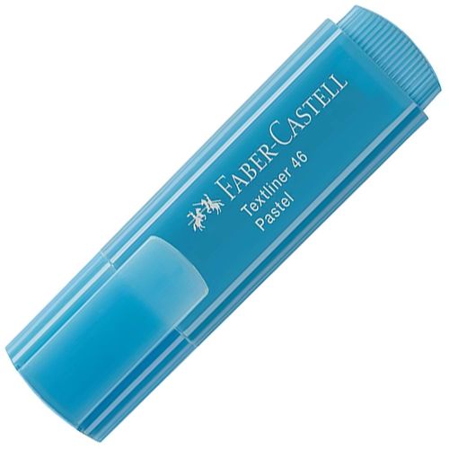 Caneta-Marca-Texto-Textliner-46-Pastel-Azul-Faber-Castell