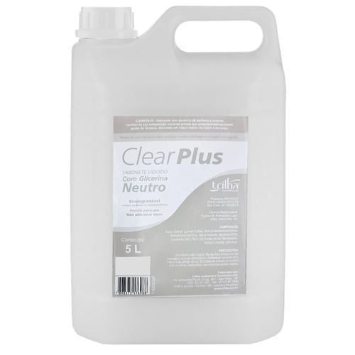 Sabonete-Liquido-Neutro-Glicerinado-Clear-Plus-5-Litros-Trilha