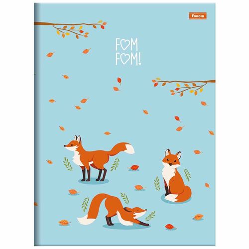 Caderno-14-Brochura-Fom-Fom-80-Folhas-Foroni