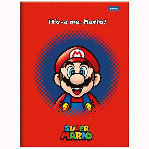 Caderno-Brochura-Super-Mario-48-Folhas-Foroni