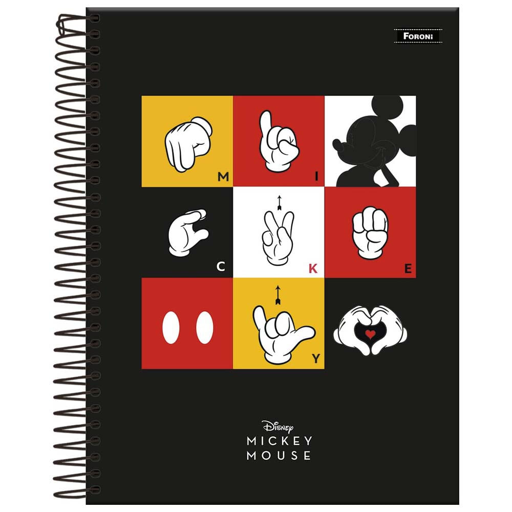 Caderno-Colegial-Mickey-10-Materias-Foroni