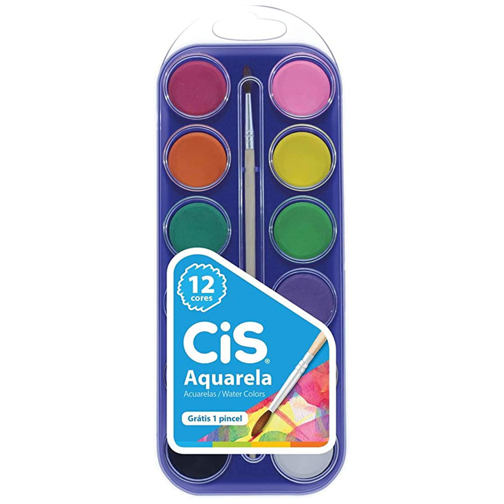 Aquarela-12-Cores-Cis