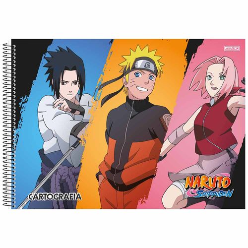 Caderno-de-Cartografia-Naruto-60-Folhas-Sao-Domingos