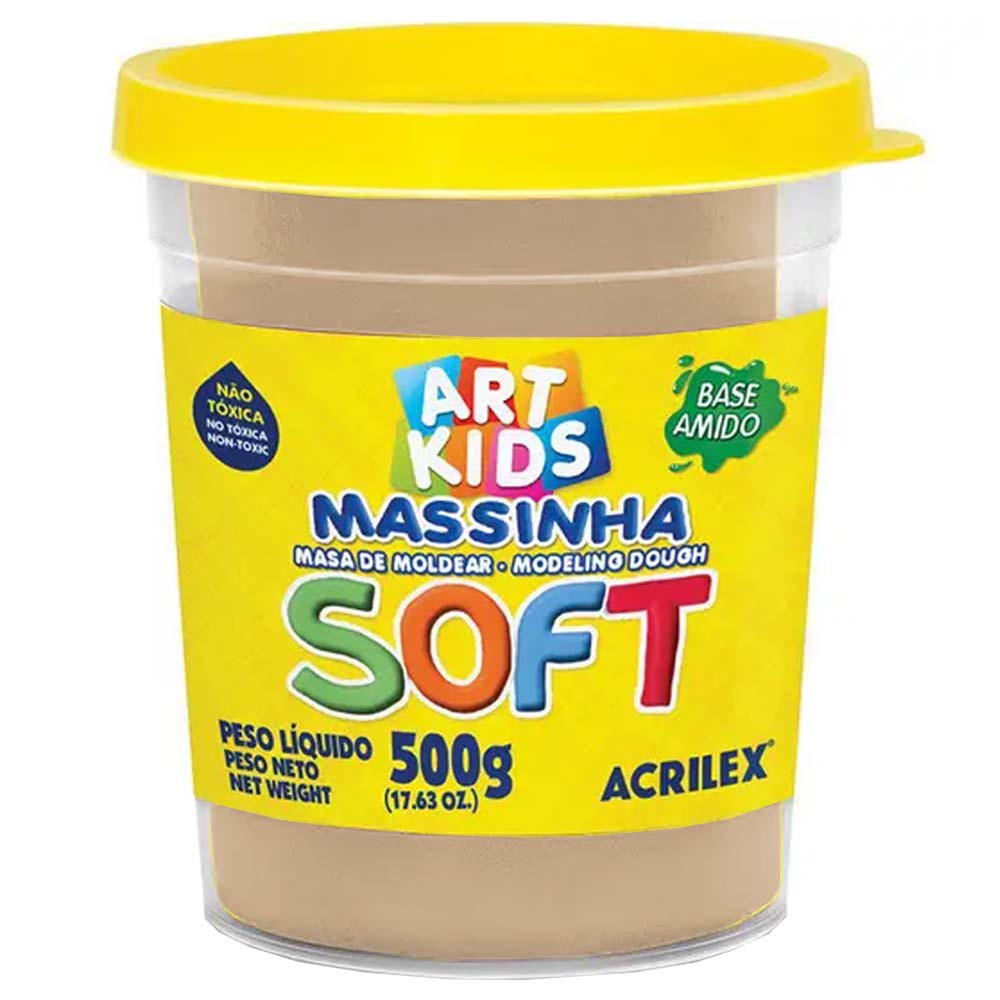 Massinha-de-Modelar-500g-Soft-538-Amarelo-Pessego-Acrilex