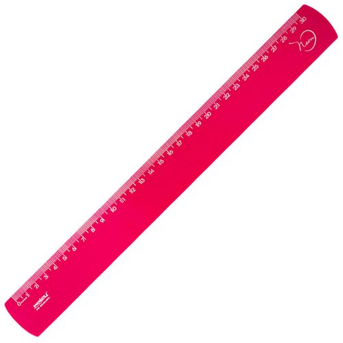 Regua-Poliestireno-30cm-Neon-Rosa-Waleu