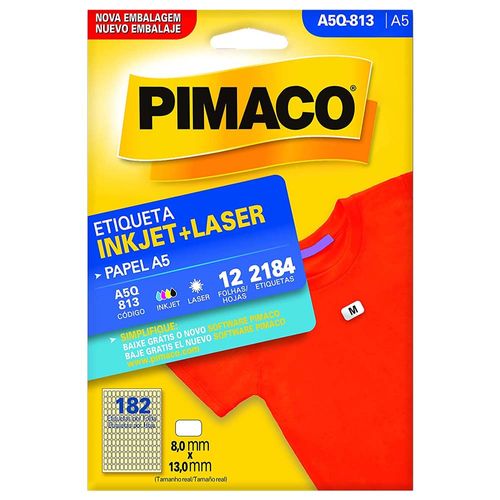 Etiqueta-Pimaco-A5-Inkjet---Laser-8x13mm-12-Folhas-A5Q-813