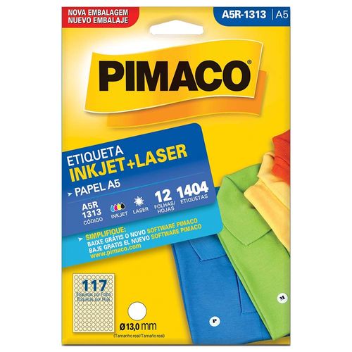 Etiqueta-Pimaco-A5-Inkjet---Laser-13mm-12-Folhas-A5R-1313