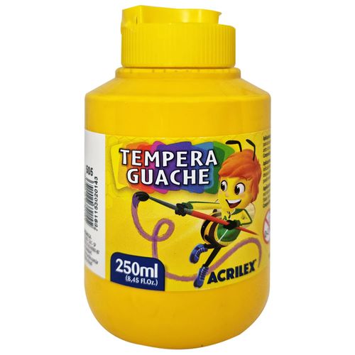 Tempera-Guache-250ml-505-Amarelo-Ouro-Acrilex