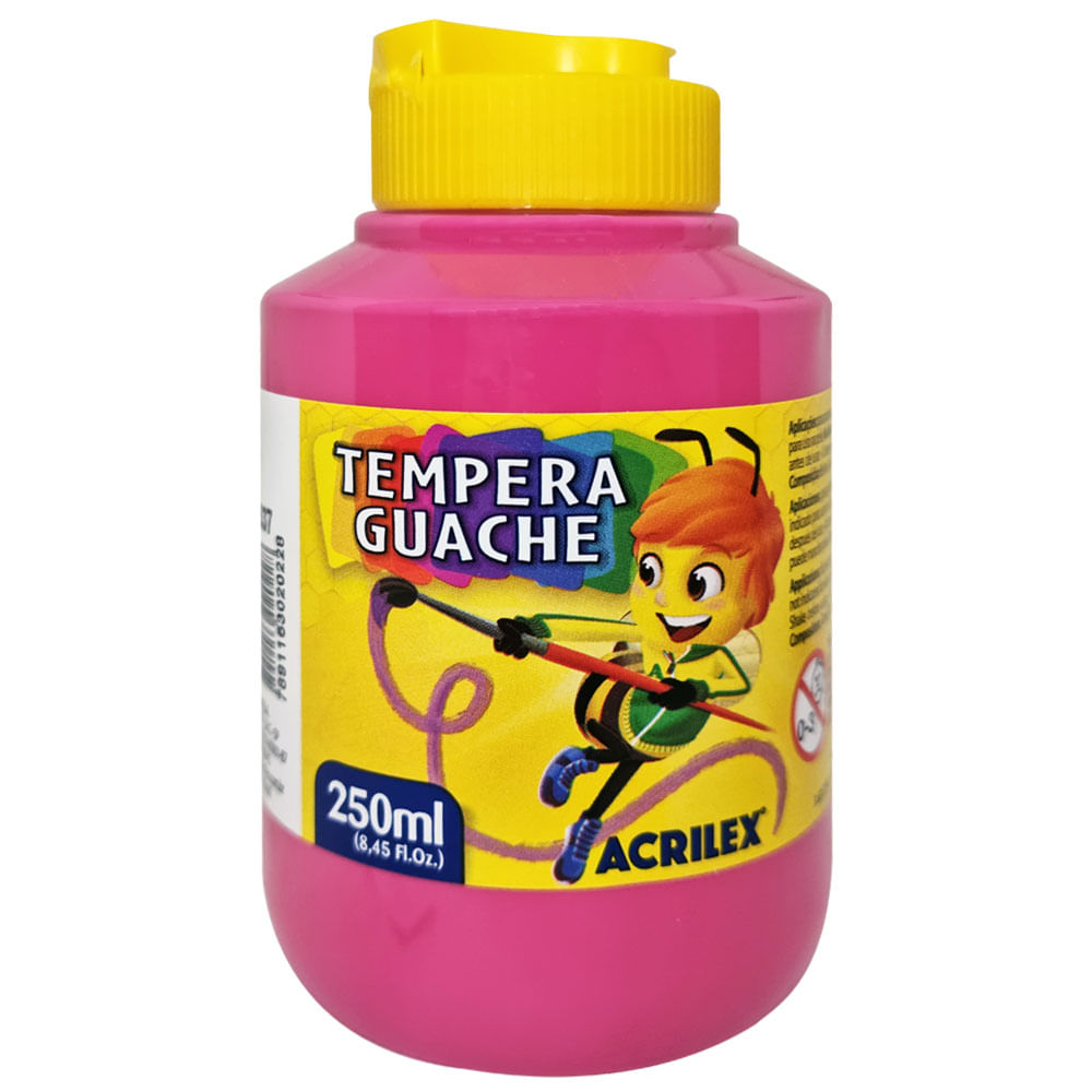 Tempera-Guache-250ml-537-Rosa-Acrilex