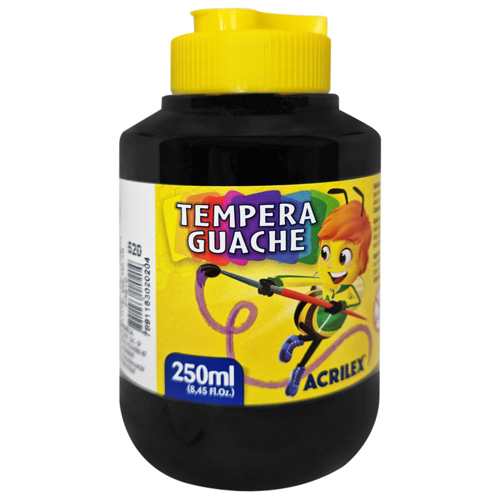 Tempera-Guache-250ml-520-Preto-Acrilex