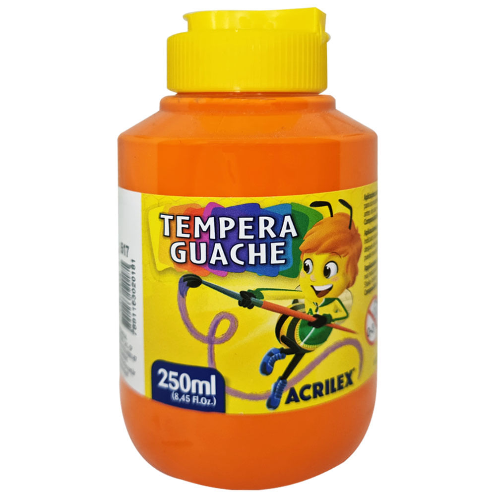 Tempera-Guache-250ml-517-Laranja-Acrilex