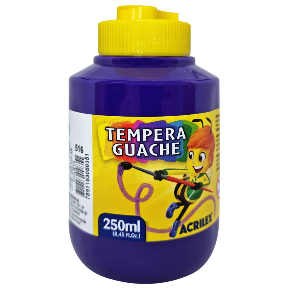 Tempera-Guache-250ml-516-Violeta-Acrilex