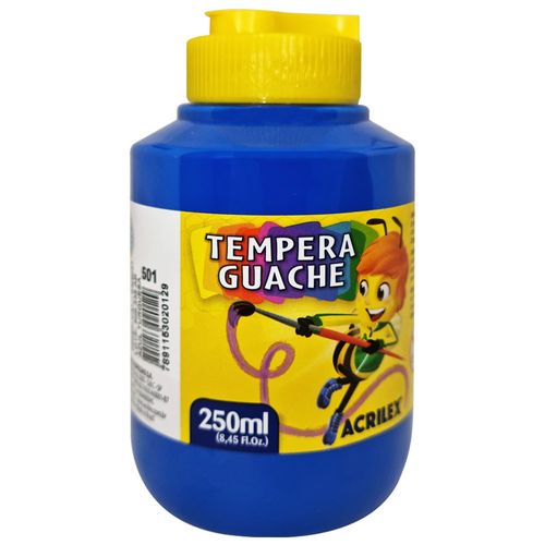 Tempera-Guache-250ml-501-Azul-Turquesa-Acrilex