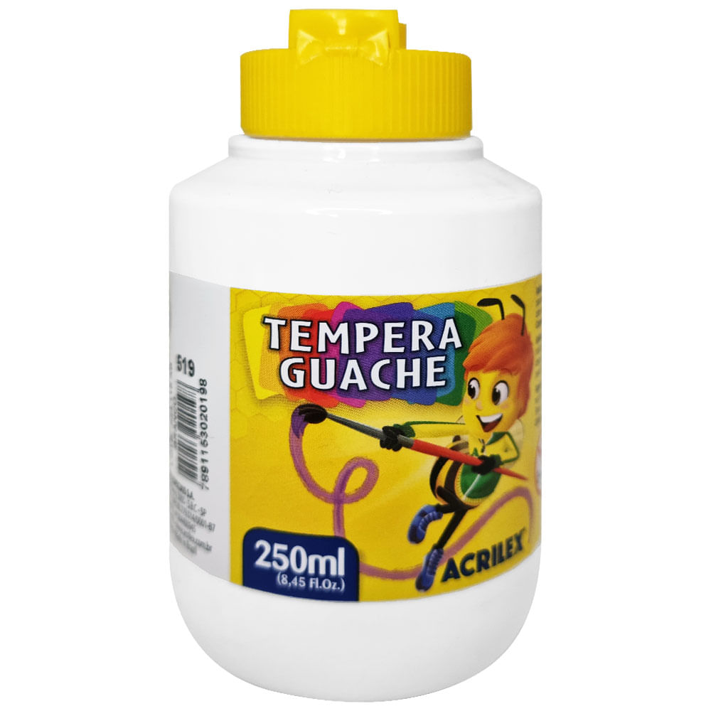 Tempera-Guache-250ml-519-Branco-Acrilex