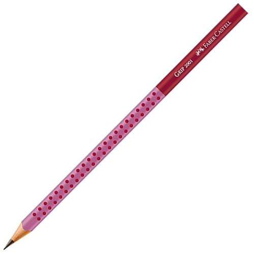 Lapis-Preto-Eco-Grip-2001-Two-Tone-Vermelho-Faber-Castell