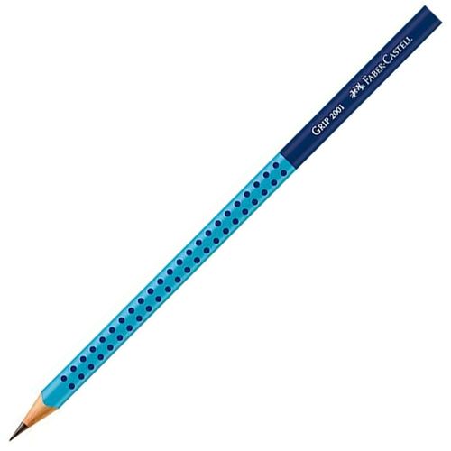 Lapis-Preto-Eco-Grip-2001-Two-Tone-Azul-Faber-Castell