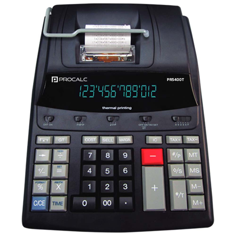 Calculadora-de-Impressao-Termica-Procalc-PR5400T-12-Digitos