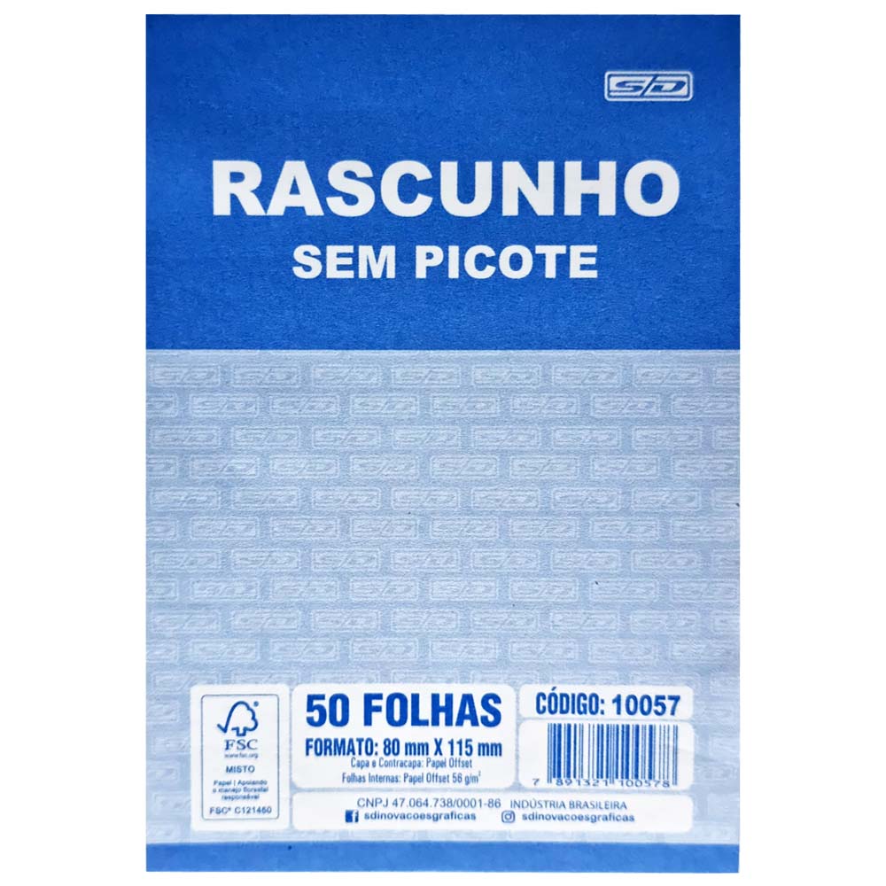 Rascunho-sem-Picote-80x115mm-Sao-Domingos-50-Folhas