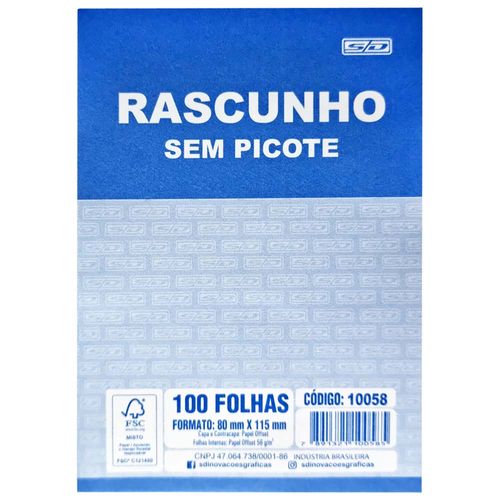 Rascunho-sem-Picote-80x115mm-Sao-Domingos-100-Folhas