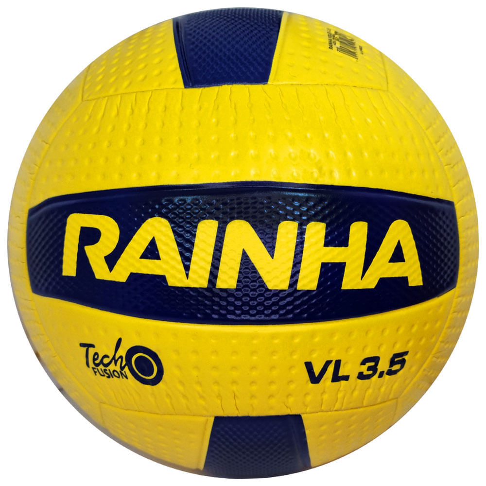 Bola-de-Volei-Rainha-VL-3.5-Amarela