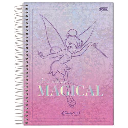 Caderno-14-Disney-100th-80-Folhas-Jandaia