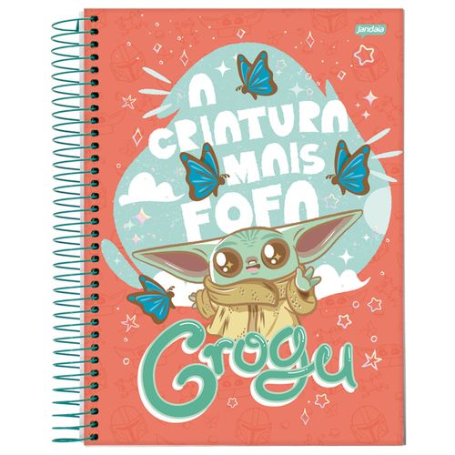 Caderno-14-Grogu-80-Folhas-Jandaia