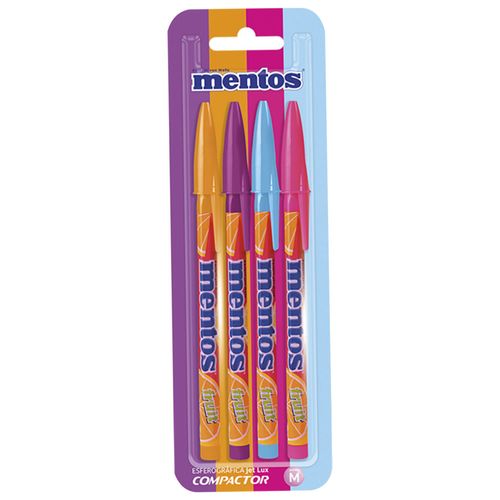 Caneta-Esferografica-4-Cores-Jet-Lux-Mentos-Compactor