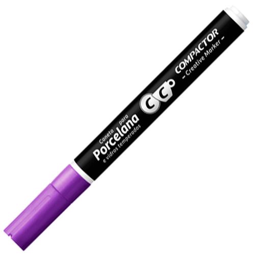 Marcador-de-Porcelana-2.0mm-Creative-Marker-Violeta-Compactor