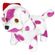 Cachorro-com-Gorro-17cm-Rosa-Wincy