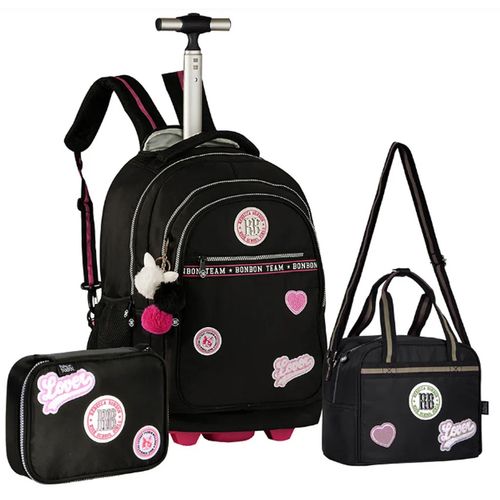 Kit-Mochila-de-Rodinha-Rebecca-Bonbon-Preta-Clio-Style-RB24008KT