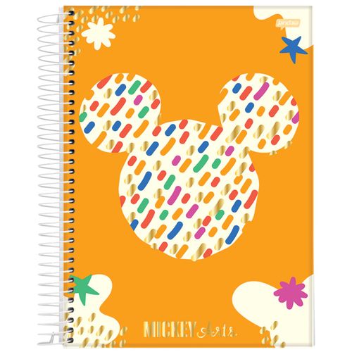 Caderno-Universitario-10-Materias-Mickey-Arts-Jandaia