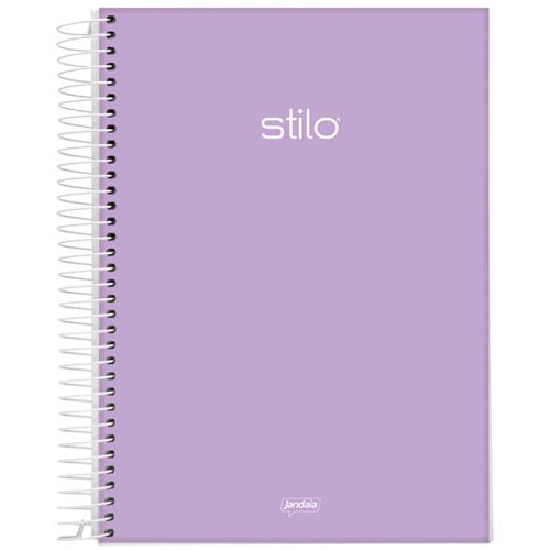 Caderno-Universitario-10-Materias-Stilo-Lilas-Pastel-Jandaia