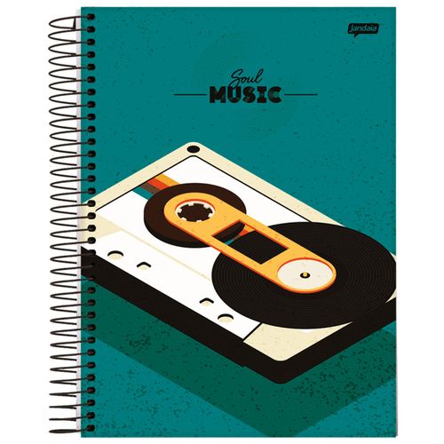 Caderno-Universitario-15-Materias-Soul-Music-Jandaia