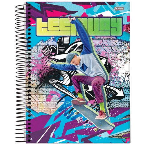 Caderno-Universitario-20-Materias-Teen-Way-Jandaia