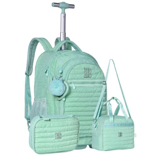 Kit-Mochila-de-Rodinha-Rebecca-Bonbon-Verde-Clio-Style-RB24043KT