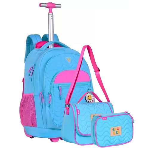 Kit-Mochila-de-Rodinha-Luluca-Azul-Clio-Style-LU24070KT